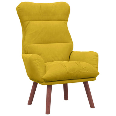 Fauteuil Geel 69 x 74 x 93 cm Fluweel