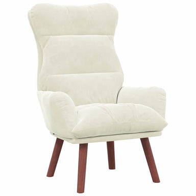 Fauteuil Crème 69 x 74 x 93 cm Fluweel
