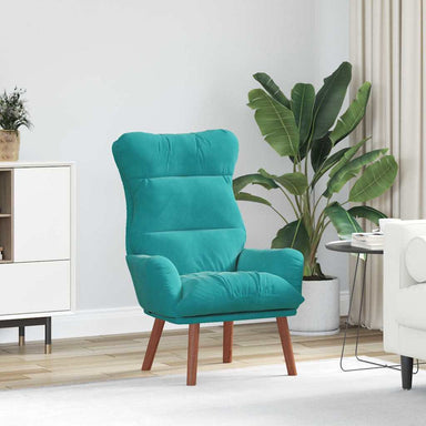 Fauteuil Turquoise 69 x 74 x 93 cm Fluweel
