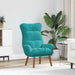 Fauteuil Turquoise 69 x 74 x 93 cm Fluweel