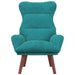 Fauteuil Turquoise 69 x 74 x 93 cm Fluweel