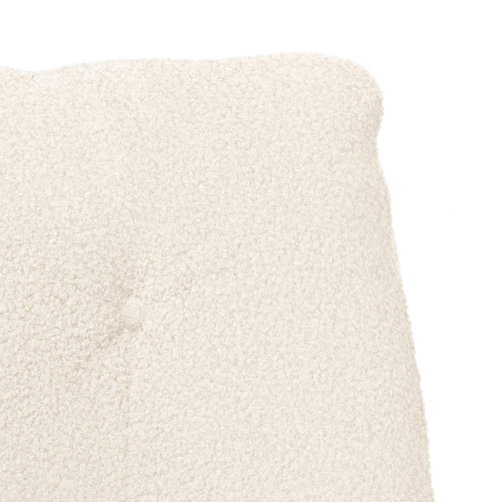 Fauteuil Crème 69 x 74 x 93 cm Sherpa Stof