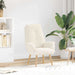 Fauteuil Crème 69 x 74 x 93 cm Sherpa Stof