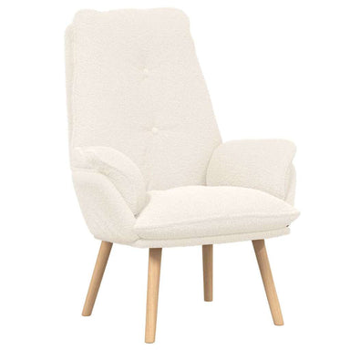 Fauteuil Crème 69 x 74 x 93 cm Sherpa Stof