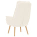 Fauteuil Crème 69 x 74 x 93 cm Sherpa Stof