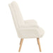 Fauteuil Crème 69 x 74 x 93 cm Sherpa Stof