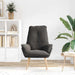 Fauteuil Donkergrijs 69 x 74 x 93 cm Sherpa Stof