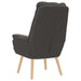 Fauteuil Donkergrijs 69 x 74 x 93 cm Sherpa Stof