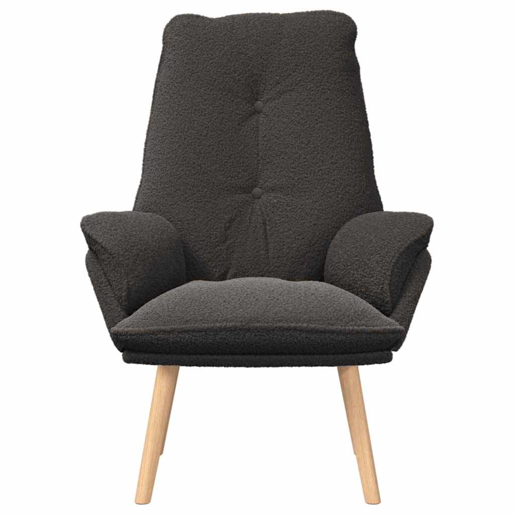 Fauteuil Donkergrijs 69 x 74 x 93 cm Sherpa Stof