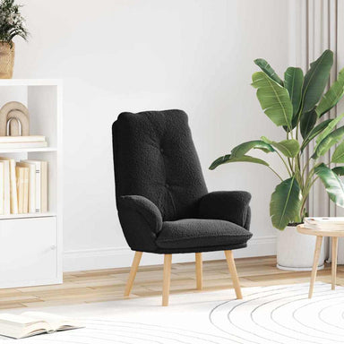 Fauteuil Zwart 69 x 74 x 93 cm Sherpa Stof