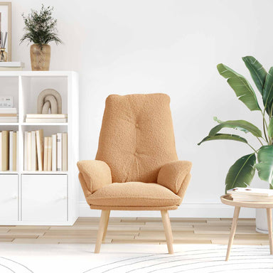 Fauteuil Beige 69 x 74 x 93 cm Sherpa Stof