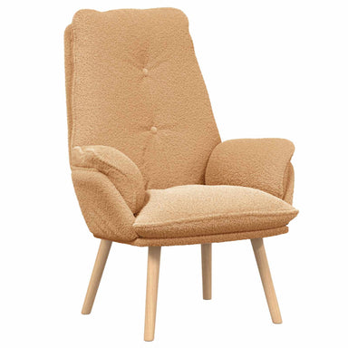 Fauteuil Beige 69 x 74 x 93 cm Sherpa Stof