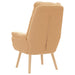 Fauteuil Beige 69 x 74 x 93 cm Sherpa Stof