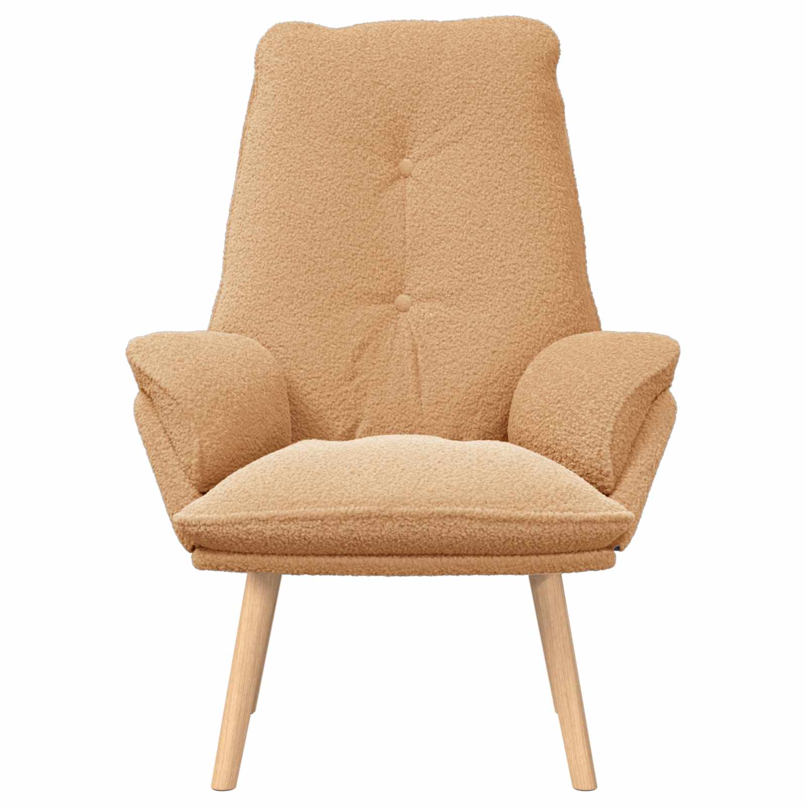 Fauteuil Beige 69 x 74 x 93 cm Sherpa Stof