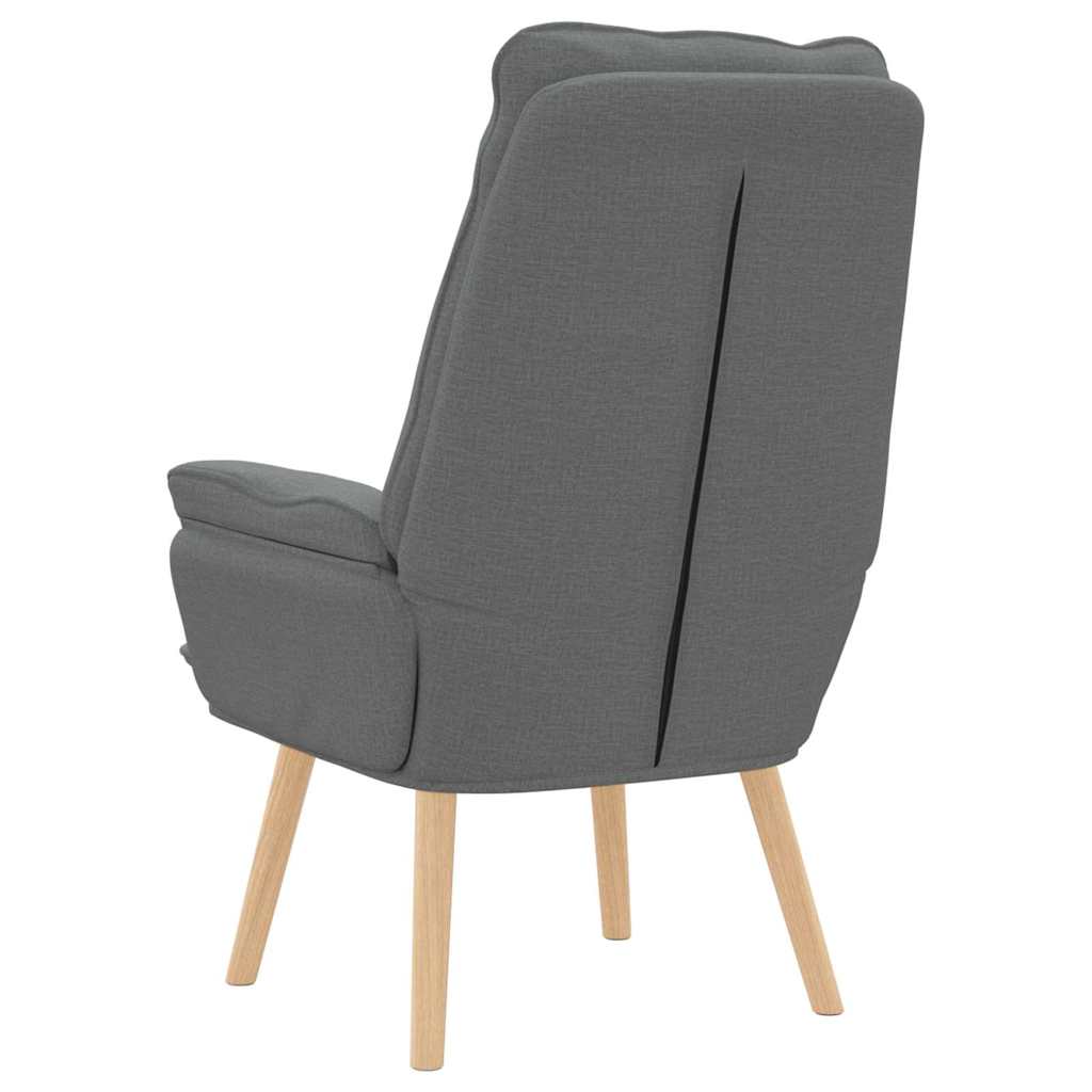 Fauteuil Donkergrijs 69 x 74 x 93 cm Stof en multiplex