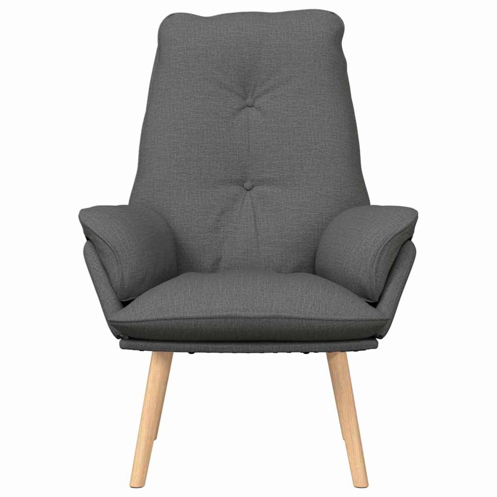 Fauteuil Donkergrijs 69 x 74 x 93 cm Stof en multiplex