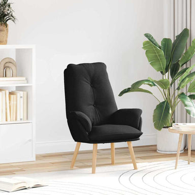 Fauteuil Zwart 69 x 74 x 93 cm Stof en multiplex