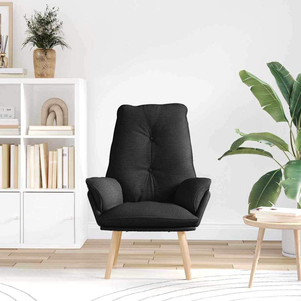 Fauteuil Zwart 69 x 74 x 93 cm Stof en multiplex