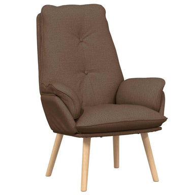 Fauteuil Bruin 69 x 74 x 93 cm Polyester en multiplex