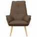 Fauteuil Bruin 69 x 74 x 93 cm Polyester en multiplex