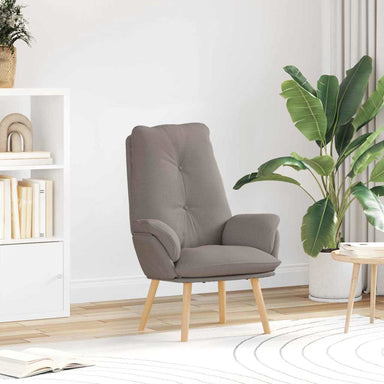 Fauteuil Taupe 69 x 74 x 93 cm Stof en multiplex