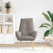 Fauteuil Taupe 69 x 74 x 93 cm Stof en multiplex