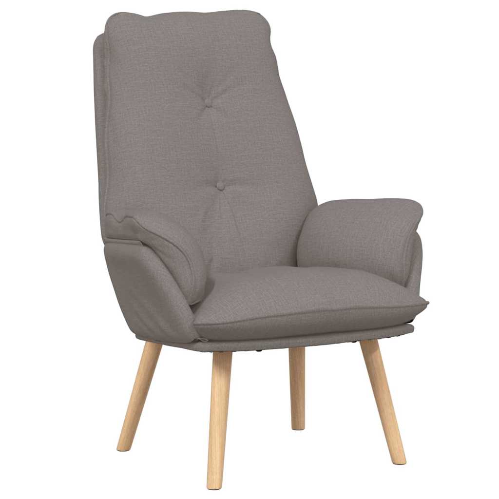 Fauteuil Taupe 69 x 74 x 93 cm Stof en multiplex