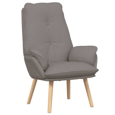 Fauteuil Taupe 69 x 74 x 93 cm Stof en multiplex