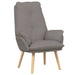Fauteuil Taupe 69 x 74 x 93 cm Stof en multiplex