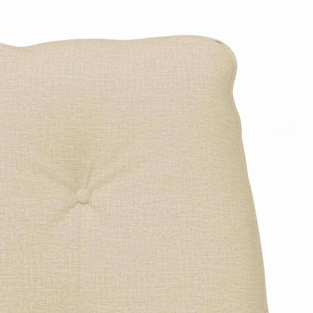 Fauteuil Crème 69 x 74 x 93 cm Stof en multiplex