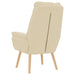 Fauteuil Crème 69 x 74 x 93 cm Stof en multiplex