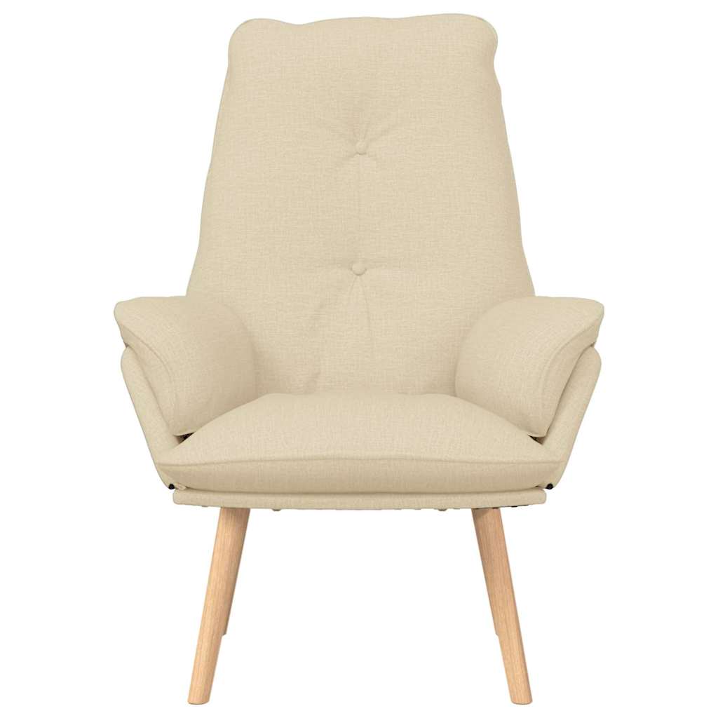 Fauteuil Crème 69 x 74 x 93 cm Stof en multiplex