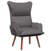 Fauteuil Grijs 69 x 74 x 93 cm Kunstleer