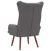 Fauteuil Grijs 69 x 74 x 93 cm Kunstleer