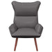 Fauteuil Grijs 69 x 74 x 93 cm Kunstleer