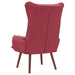 Fauteuil Wijnrood 69 x 74 x 93 cm Kunstleer
