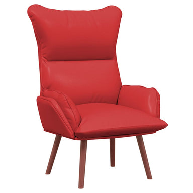 Fauteuil Rood 69 x 74 x 93 cm Kunstleer