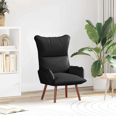 Fauteuil Zwart 69 x 74 x 93 cm Kunstleer