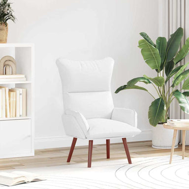 Fauteuil Wit 69 x 74 x 93 cm Kunstleer
