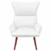 Fauteuil Wit 69 x 74 x 93 cm Kunstleer