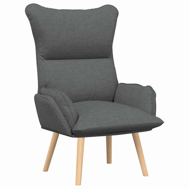 Fauteuil Donkergrijs 69 x 74 x 93 cm Stof en multiplex