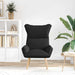 Fauteuil Zwart 69 x 74 x 93 cm Stof en multiplex