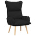Fauteuil Zwart 69 x 74 x 93 cm Stof en multiplex