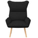 Fauteuil Zwart 69 x 74 x 93 cm Stof en multiplex
