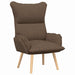 Fauteuil Bruin 69 x 74 x 93 cm Stof en multiplex