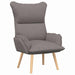 Fauteuil Taupe 69 x 74 x 93 cm Stof en multiplex
