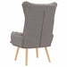 Fauteuil Taupe 69 x 74 x 93 cm Stof en multiplex