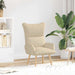 Fauteuil Crème 69 x 74 x 93 cm Stof en multiplex