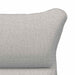 Fauteuil Wolkengrijs Stof en multiplex