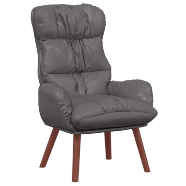 Fauteuil Grijs 69 x 74 x 93 cm Kunstleer